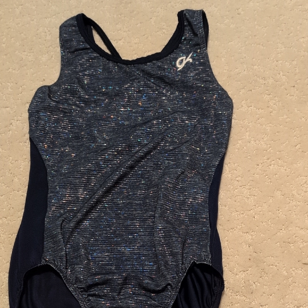 GK Midnight Blue Gymnastics Leotard GK